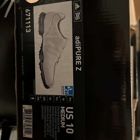 Adidas - AdiPURE Z brand new inbox Adidas Adipure Crazy Ghost Red Sneakers Shoes Men Size 7  main image 3